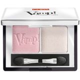 PUPA Milano Ogen Oogschaduw Vamp! Compact Eyeshadow Duo No. 001 Rose Perlage