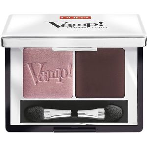 PUPA Milano Ogen Oogschaduw Vamp! Compact Eyeshadow Duo No. 002 Pink Earth