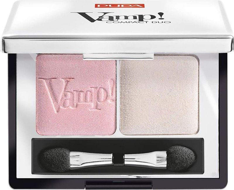 PUPA Milano Ogen Oogschaduw Vamp! Compact Eyeshadow Duo No. 003 Soft Mauve