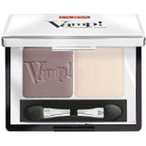 PUPA Milano Ogen Oogschaduw Vamp! Compact Eyeshadow Duo No. 006 Brown Vanilla