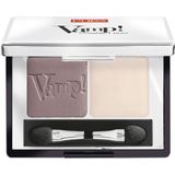 PUPA Milano Ogen Oogschaduw Vamp! Compact Eyeshadow Duo No. 006 Brown Vanilla