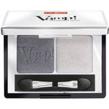 PUPA Milano Ogen Oogschaduw Vamp! Compact Eyeshadow Duo No. 009 Silver Stone