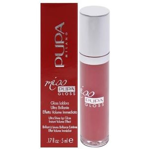 Pupa Milano Miss Pupa Lipgloss 302 Ingenious Pink - Voor Dames - 5 ml