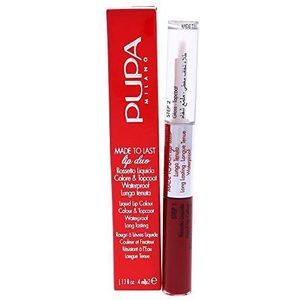 PUPA Milano Lippen Lipgloss Made To Last Lip Duo No. 006 Fire Red