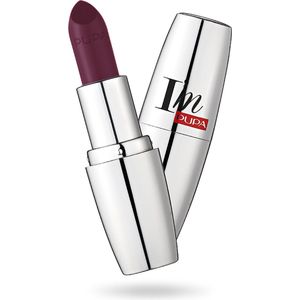Pupa I'm Pure Colour Lipstick Absolute Shine Lippenstift Kleur Make-up 3.5g - 312 Burgundy Poppy