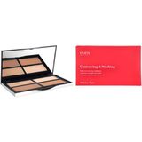 Face Make-Up Contouring & Strobing Powder Palette 002 Medium Skin