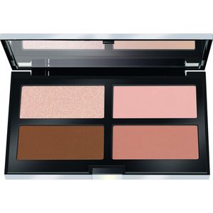 Face Make-Up Contouring & Strobing Powder Palette 002 Medium Skin
