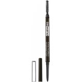 Pupa - High Definition Eyebrow Pencil - Wenkbrauw Make-Up - Donkerbruin - 0.09 g