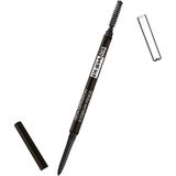 Pupa - High Definition Eyebrow Pencil - Wenkbrauw Make-Up - Donkerbruin - 0.09 g