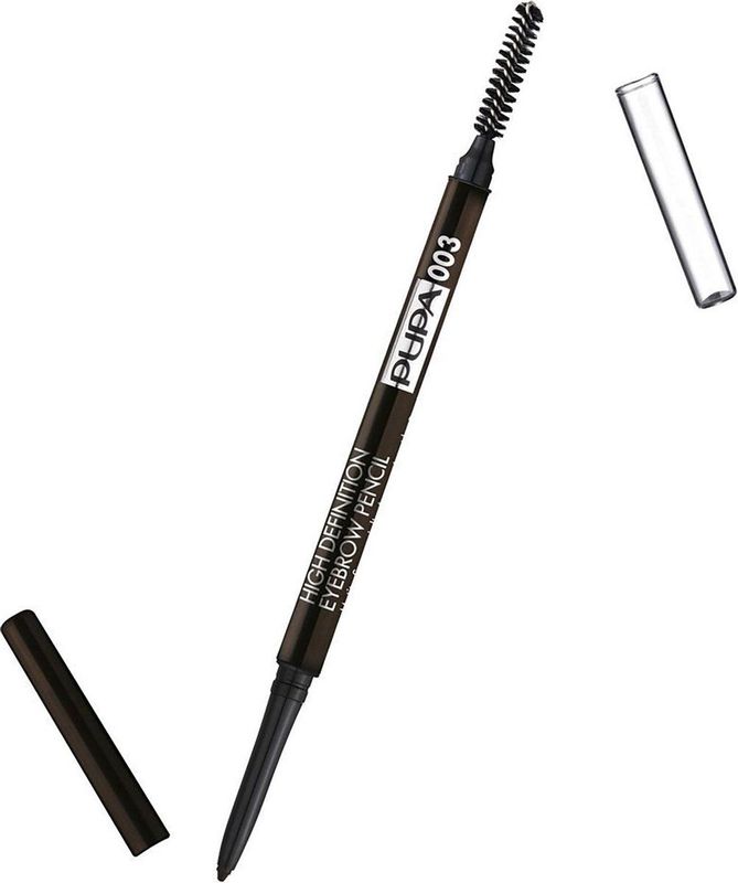 Pupa - High Definition Eyebrow Pencil - Wenkbrauw Make-Up - Donkerbruin - 0.09 g