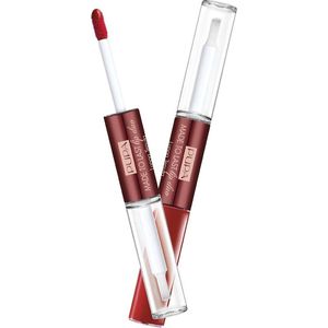 SALE Pupa Collection Privée Made To Last Lip Duo 013 Opulent Red-waterproof