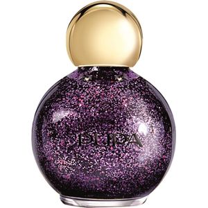Pupa Light Up The Night Glitter Nail Polish 001 Purple Nagellak manicure 14ml