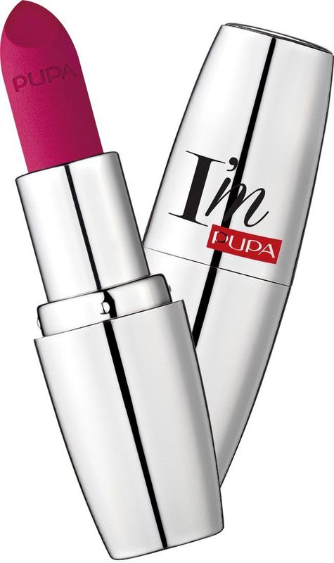 PUPA Lipstick Lip Make-Up I'm Matt Pure Colour Lipstick 050 Runway Fuchsia