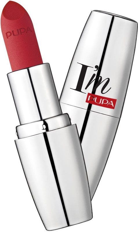 PUPA Lipstick Lip Make-Up I'm Matt Pure Colour Lipstick 070 Coral Red