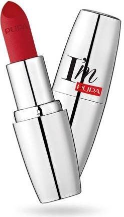 PUPA Lipstick Lip Make-Up I'm Matt Pure Colour Lipstick 071 True Red
