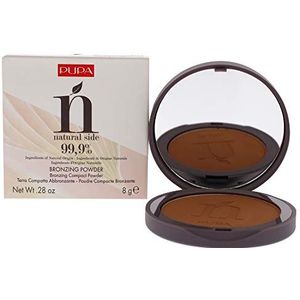 PUPA Bronzer Face Make-Up Natural Side Bronzing Compact Powder 003 Intense Bronze
