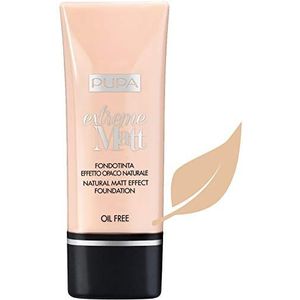 Pupa - Extreme Matt Effect Foundation Spf10 Mattifying Face Primer 002 Ivory 30Ml