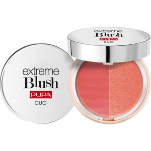 PUPA Milano Complexion Blush Extreme Blush Duo No. 130 Matt Salmon Radiant Peach