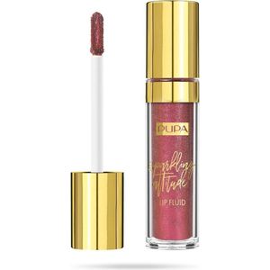 PUPA Sparkling Attitude Lip Fluid 001 Rose Gold Fever