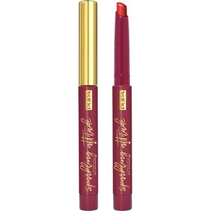 PUPA Sparkling Attitude Matt Lipstick 001 Precious Cherry