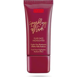 PUPA Sparkling Attitude Fluid Face Highlighter  001 Metal Gold 30ml