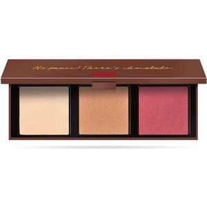 Pupa Milano - Zero Calorie Chocolate Highlighting Face Palette - 001 Cherry Chocolate