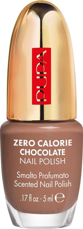 PUPA Milano - Zero Calorie Chocolate - Nagellak - Caramel Bruin Glans 004