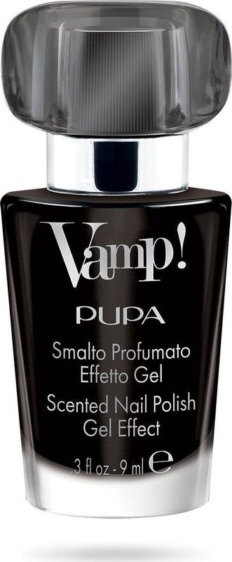 PUPA Milano Vamp! nagellak 9 ml Zwart