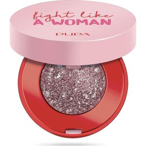 PUPA Milano - Fight Like A Woman Dual Chrome oogschaduw - 001 Pink Power