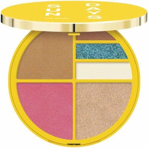 Pupa Milano Sun Days Face & Eye waterproof palette 001