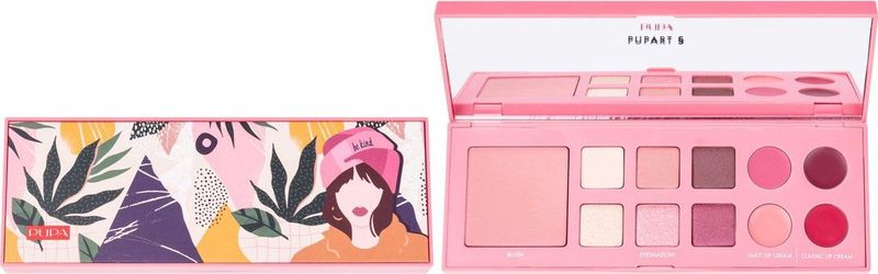 Pupa - pupart S make-up palette - 001 Be kind