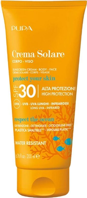 Pupa - Invisible Sunscreen Cream - Zonnebrand - SPF30 - 200 ml