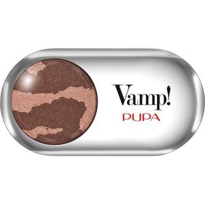 PUPA Milano - Vamp! Fusion Satin Oogschaduw - Bruin - Satijnen Finish