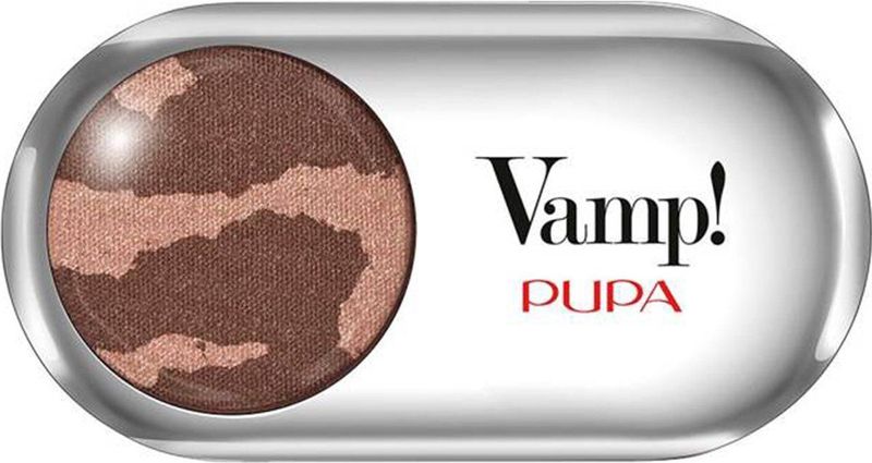 PUPA Milano - Vamp! Fusion Satin Oogschaduw - Bruin - Satijnen Finish
