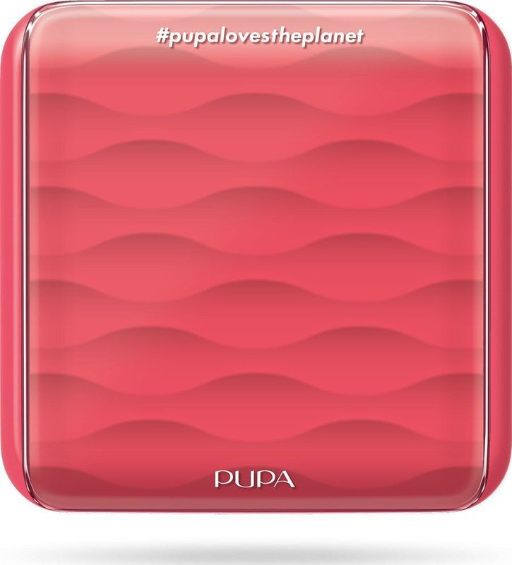 Pupa Milano - Make-Up Palette S - 003 Coral - 8 g - 7 Pan Oogschaduw en Blush Palette - Matte en Shimmer Finish