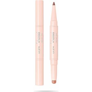PUPA Milano - Vamp! Creamy Duo Lip Pencil & Shiny Lipstick Lipliner 10 g Medium Nude