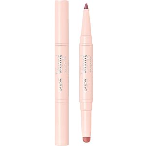 PUPA Milano - Vamp! Creamy Duo Lip Pencil & Shiny Lipstick Lipliner 10 g Deep Rose