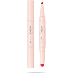 Pupa - Vamp! Creamy Duo Lip Pencil - Rood - Lippenstift