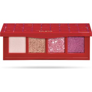 Pupa Milano - Holiday Land Eyes Palette - Eccentric Pink - 001