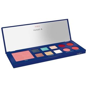 PUPA Milano - Pupart S Blue - Oogschaduw Palette - Blauw - 1 Stuk