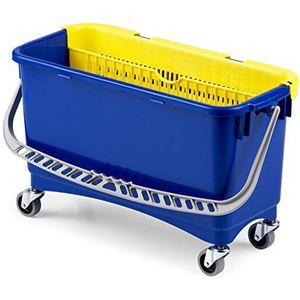 TTS 00002907 Hermetic Emmer met wielen en uitwringer, inhoud 20 liter