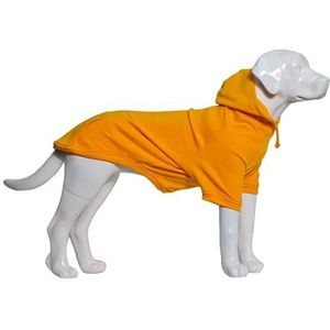 Huisdierenkleding Kleding Hondenjas Hoodies Winter Herfst Sweatshirt voor Kleine Middelgrote Maat Honden 11 Kleuren 100% Katoen 2018 Nieuw (XXL, Oranje)