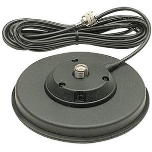 Midland - BM-120PL - Magnetische Basis - Zwart - Voor Portofoons