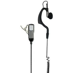 Midland Verbindingskabel voor headset, 2-pins MA21-lk op Kenwood, C70904, zwart
