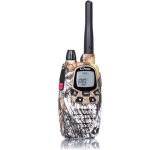 Midland G7 Pro - PMR446+LPD-radio - Camouflagekleuren - Robuust Apparaat voor Professioneel of Privégebruik