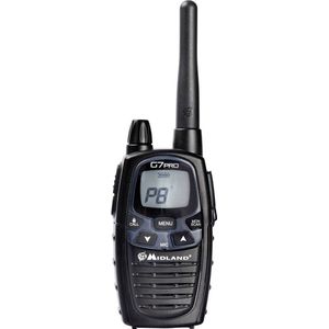 Midland - G7 Pro - Walkietalkie - Zwart - 12 km - 1 stuk