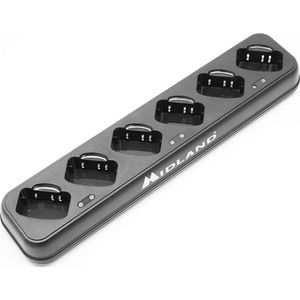 Midland - Multi CA PB-BR02 - Oplader - Zwart - Voor Midland Portofoons