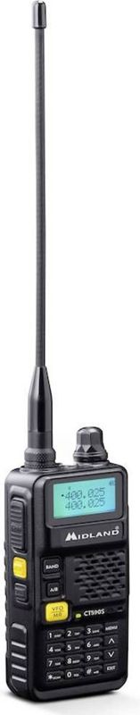Midland - CT590S - Handheld Radio - Zwart - Dual Band Ontvanger