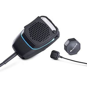 Midland CB HANDSFREE KIT 6PIN-MICROFONO DUBBELE MIKE+PTT-DUAL Zwart
