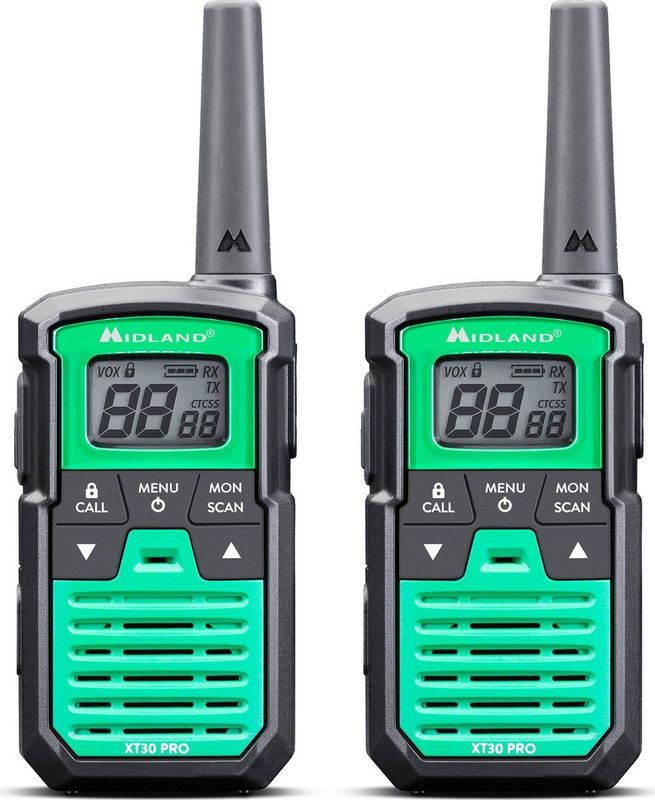 Midland XT30 Pro - Portofoonset - PMR446 - Set van 2